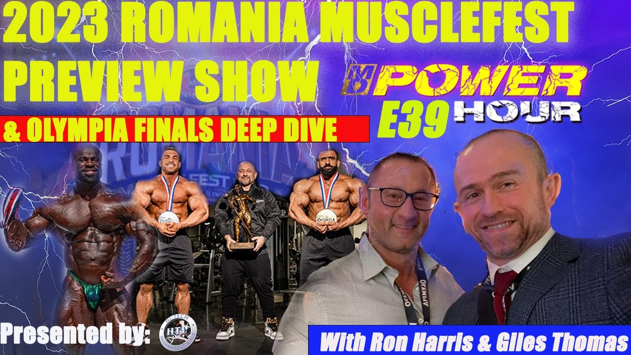 MuscularDevelop's tweet card. 2023 Romania Musclefest Pro Preview Show & Olympia Final Deep Dive MD...