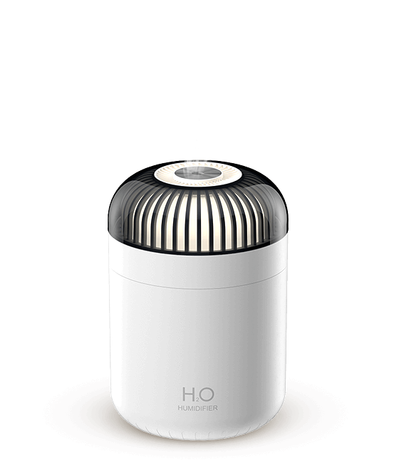 giveawaybotus's tweet card. Elevate wellness with HuMist—70% OFF! Enjoy deep hydration, whisper-quiet operation, night light, and compact design. Limited deal—order your portable humidifier now!