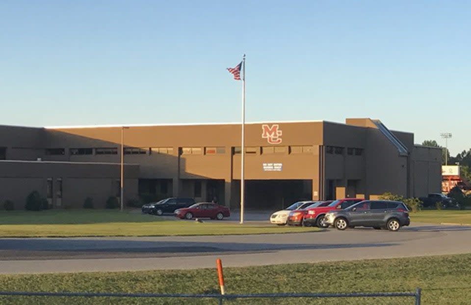 LogBooksForGuns's tweet card. A sheriff's deputy captured the 15-year-old suspect.