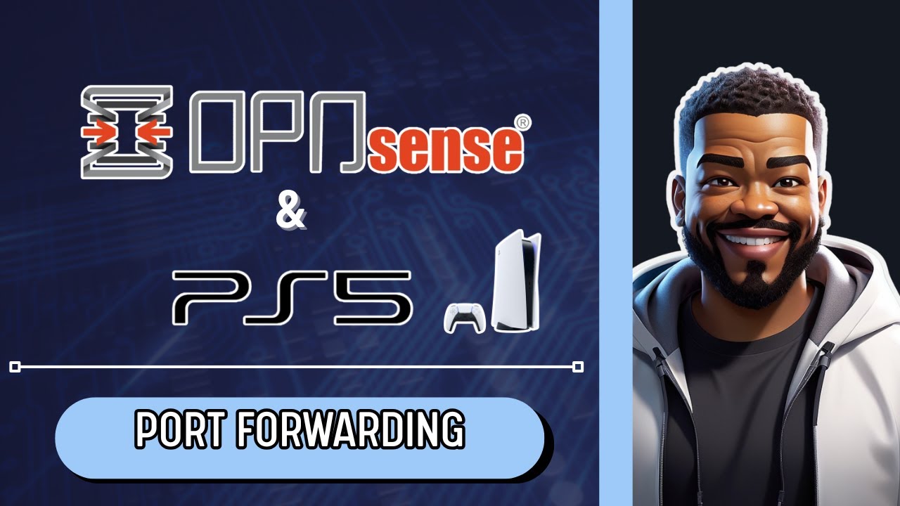 techtimefly's tweet card. OpnSense & Playstation 5 | How to Configure NAT 2 with Port Forwarding