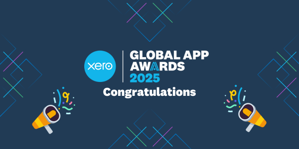 XeroAPI's tweet card. 🥁 Drum roll please… Announcing the Global App Awards 2025 Finalists!