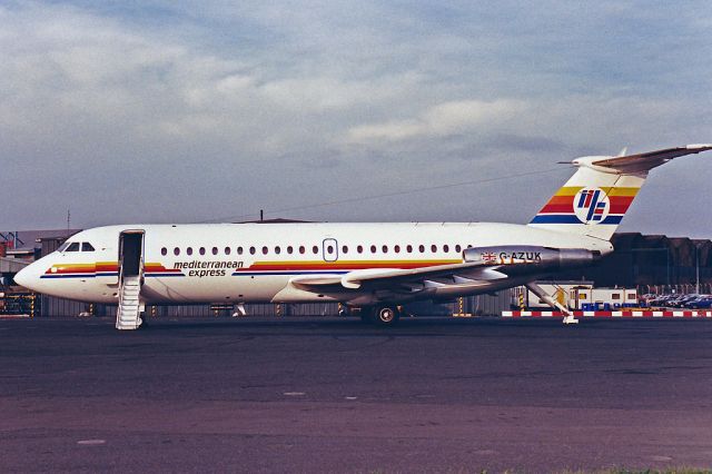 JetBackInTime's tweet card. Mediterranean Express was another short-lived charter carrier set up to take advantage of the booming European leisure market.