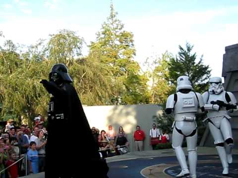 morphogenesis's tweet card. Vader Dances to Hammer You Can't Touch This Dance: Star Wars weekends...