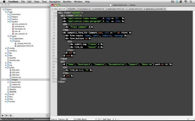 archan937's tweet card. Cmsify and translate a clean Rails app within minutes