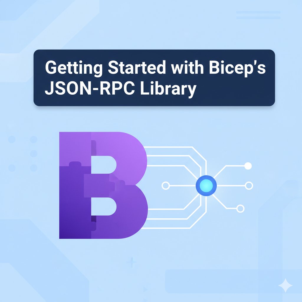 GijsReijn's tweet card. Learn how you can use the JSON-RPC library to speed up your Bicep compile or any other operations