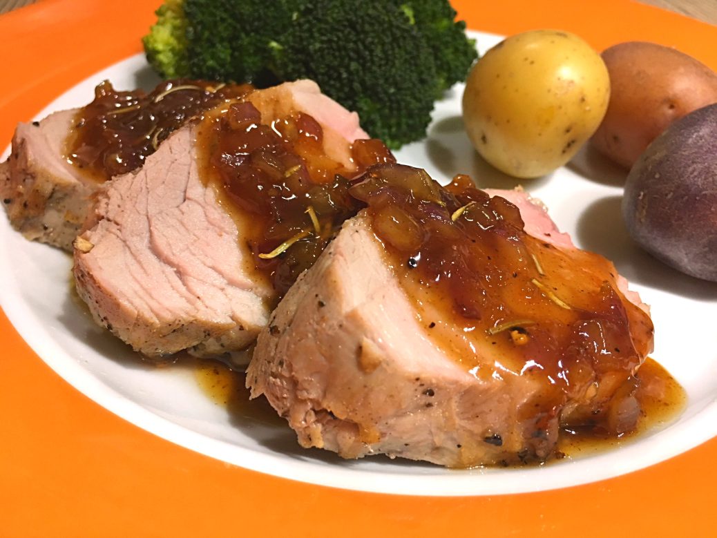 clubfoody1's tweet card. This scrumptious Maple Mustard Pork Tenderloin dish is perfect for entertaining as it is quick and easy to make plus very elegant to serve!