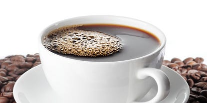 MS_DialogTech's tweet card. Happy National Coffee Day! It’s finally the day when you can celebrate the beverage that is many times the only thing getting you through the workday.