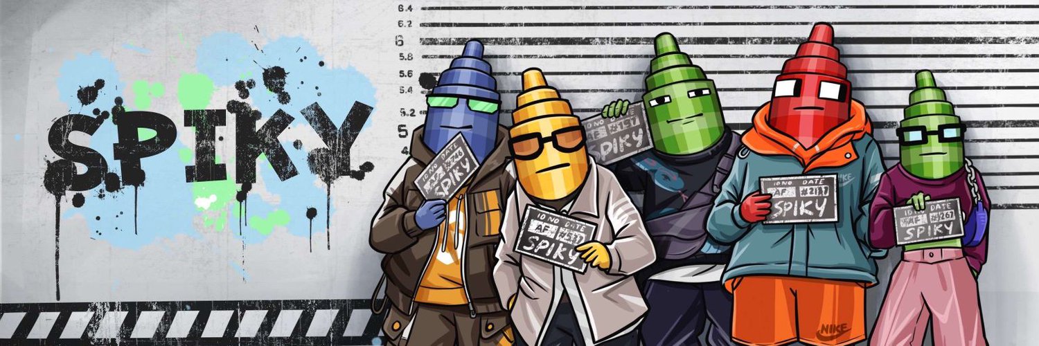 Caspercspweb3's tweet card. Spiky - WALLET SUBMISSION