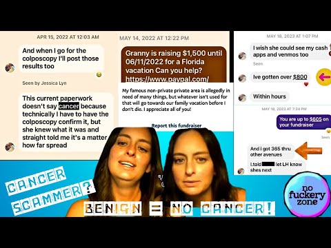 clariceBee4U's tweet card. Watch until the end! #GrannysWatching #cancerscammer #NeverForget