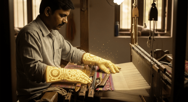 thoughtsbygeet's tweet card. He started teaching anyone who wished to learn — widows, cobblers’ sons, street children, women, especially those who’d lost their livelihoods or were told the loom was not theirs to touch.