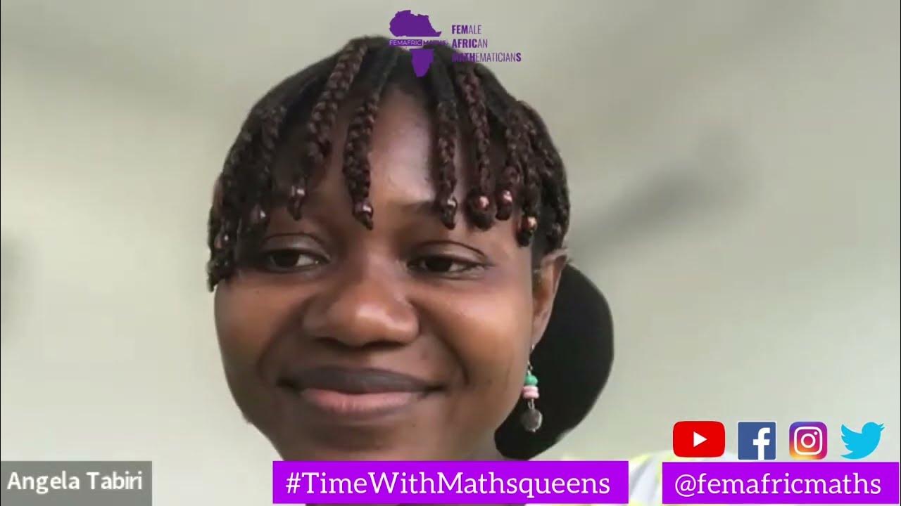 femafricmaths's tweet card. #TimeWithMathsqueens: Oluwakemi Imole Adewumi
