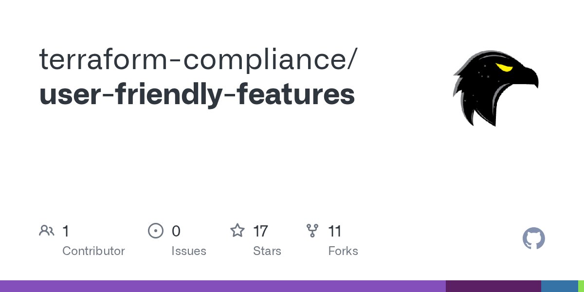 terraformtest's tweet card. Contribute to terraform-compliance/user-friendly-features development by creating an account on GitHub.