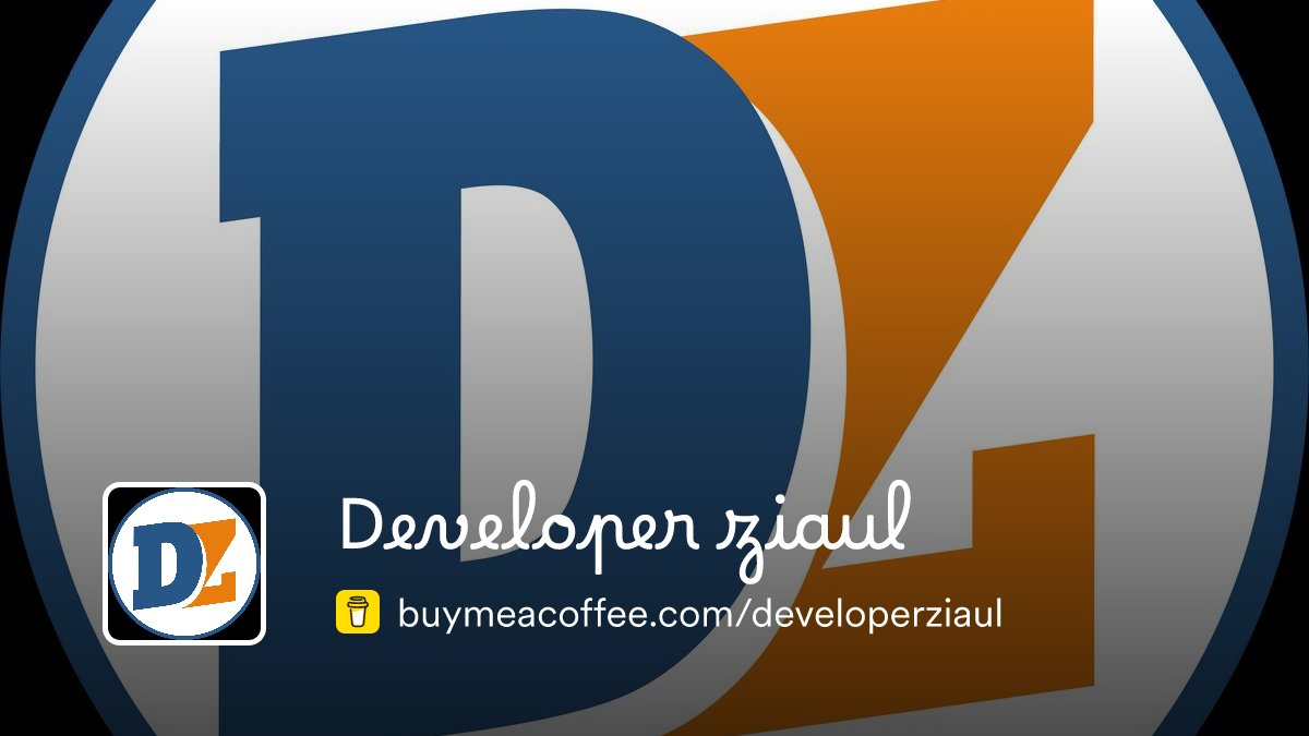 DeveloperZiaul's tweet card. I am a web developer and graphic designer