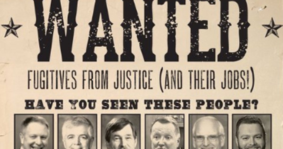 johncwright2's tweet card. The GOP lawmakers are on the lam to sabotage a vote on a historic bill to combat climate change.