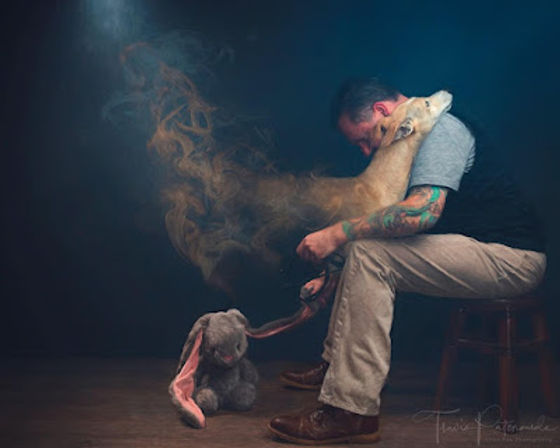 MarksDogBlog's tweet card. It's never easy putting your dog down.