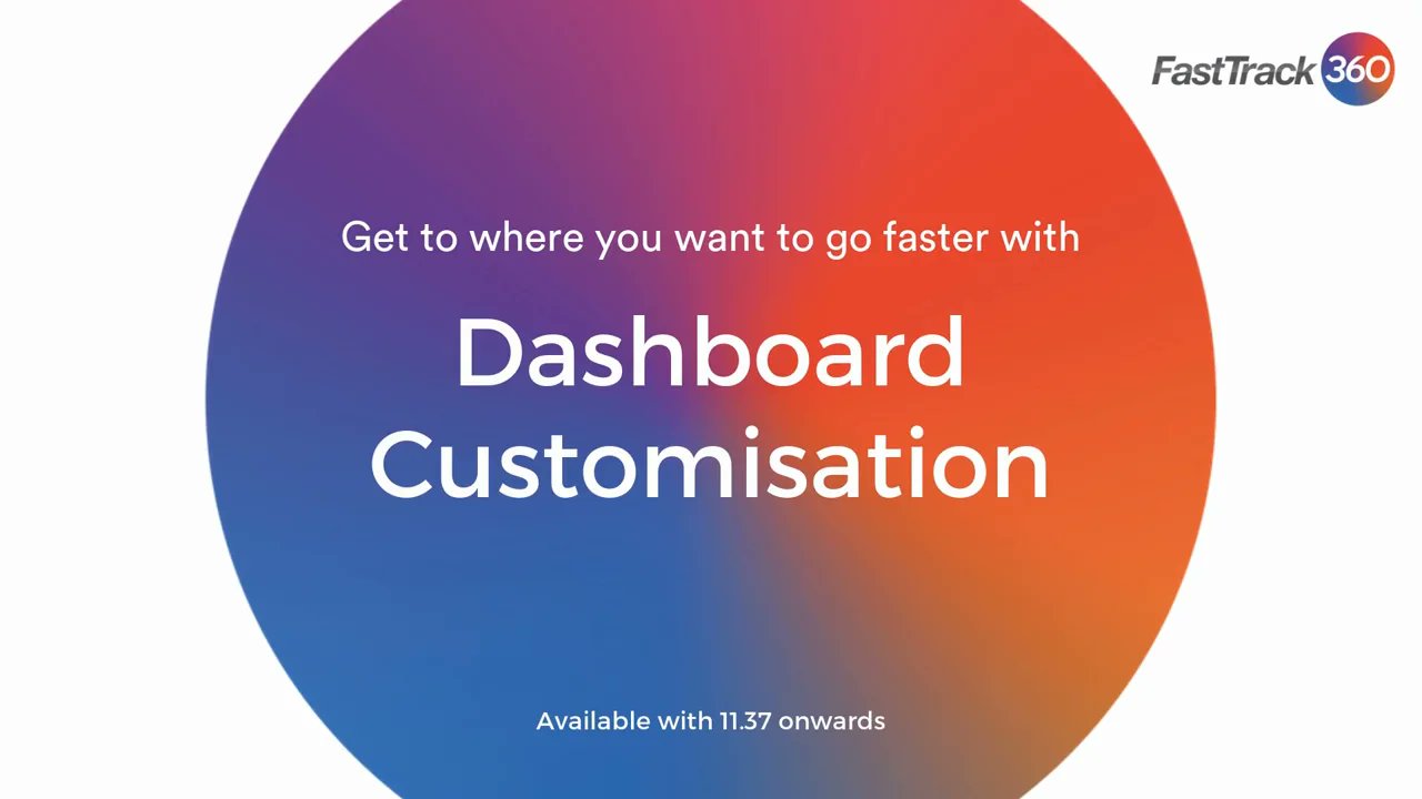 FastTrack_Luke's tweet card. Manage Dashboard Tiles
