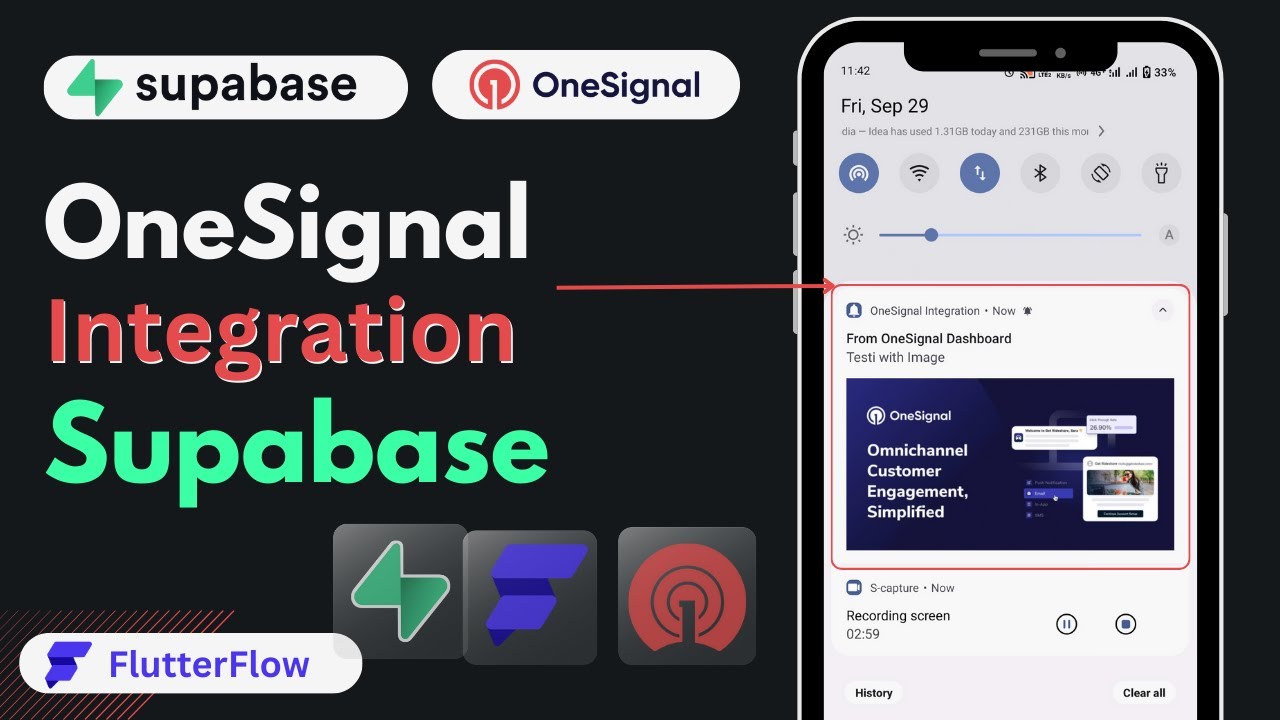 manishonc's tweet card. Send Push Notification using @Supabase and @onesignalofficial to...
