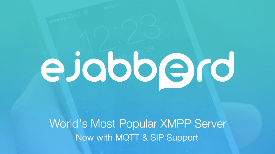 neustradamus's tweet card. ejabberd is an XMPP server (Jabber server), MQTT broker and SIP gateway built to create awesome realtime services like massive chat, instant communication, IoT and more.