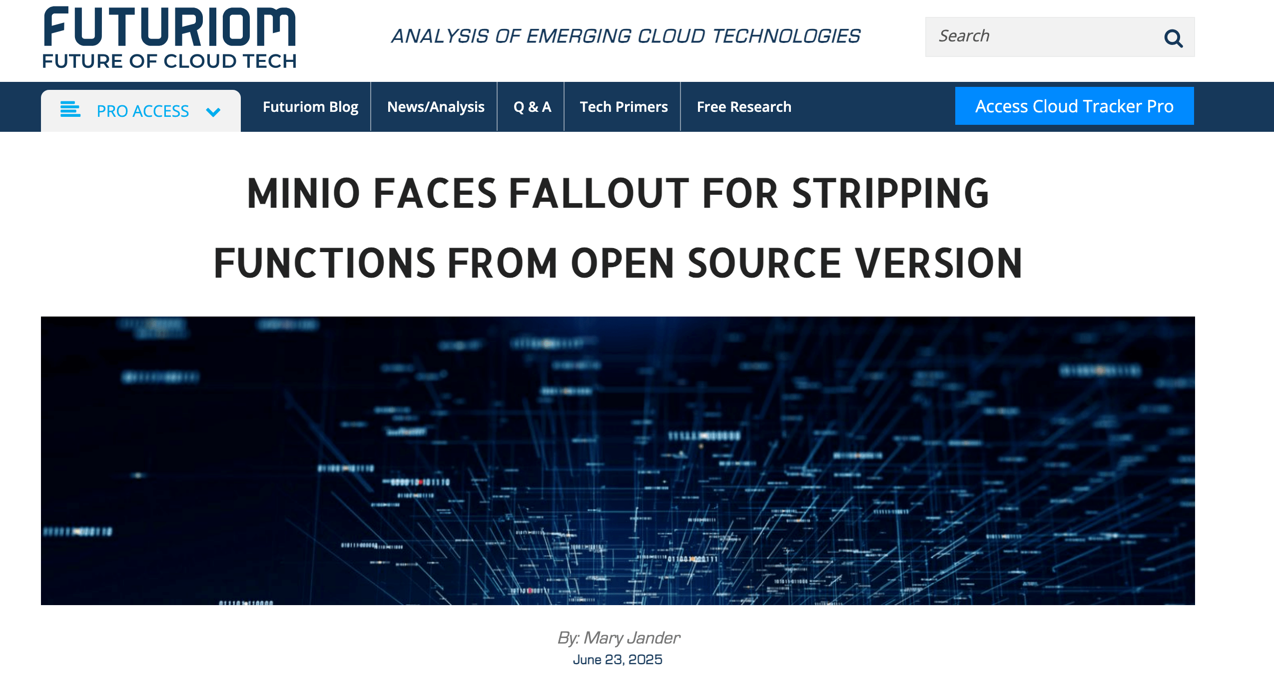 HeatherMeeker4's tweet card. Interesting articles here and here from this June about the negative reaction from the community about removing functions from the open core company’s open source version. “The adjustment eliminated...