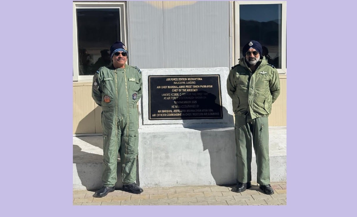 CAPS_INDIA's tweet card. The rapid operationalisation of Nyoma suggests a fundamental transformation in the strategic thinking towards border defence. It indicates a