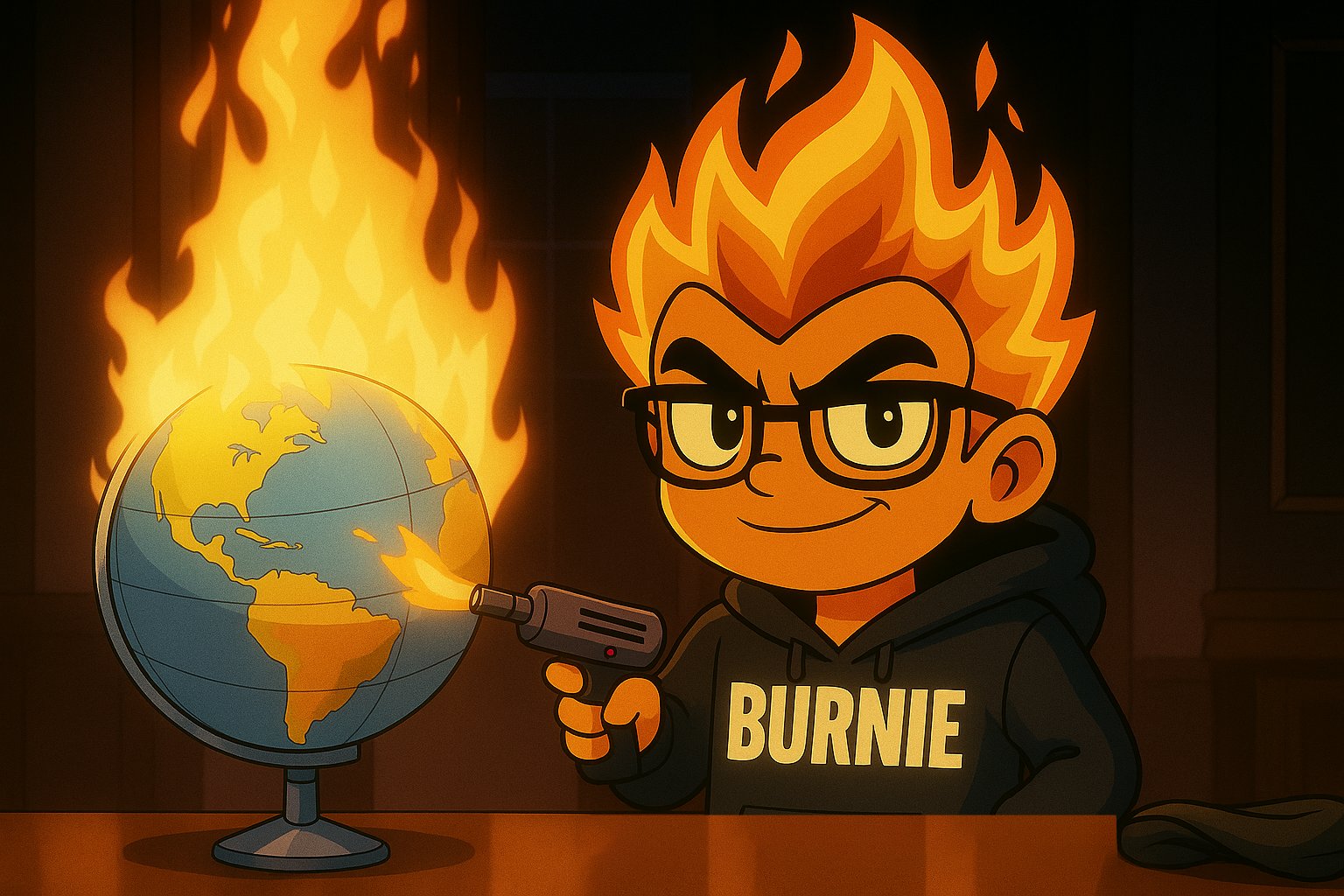 burnieio's tweet card. Generate hilarious AI-powered roast videos with Burnie. Connect your wallet, pay with $ROASTS tokens, and create viral content. Join the daily livestream on AITV!