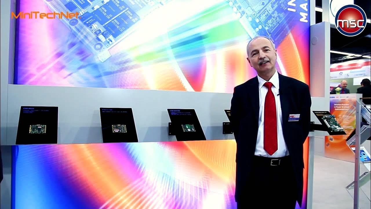 MiniTechNet's tweet card. MSC EXM-IMX35 Freescale ARM11 System-On-Module - Embedded World 2011