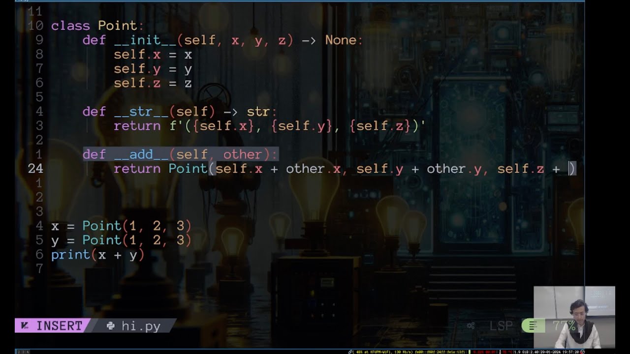 PhysClubKFUPM's tweet card. مفاهيم متنوعة عن لغة بايثون - عمار الفيفي
