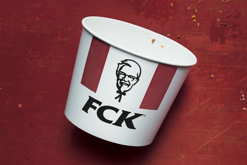 ardentcomms's tweet card. KFC's "We're sorry" print campaign by Mother after its chicken shortage led to it closing several UK outlets has won a gold Cannes Lion in the Print & Publishing category.