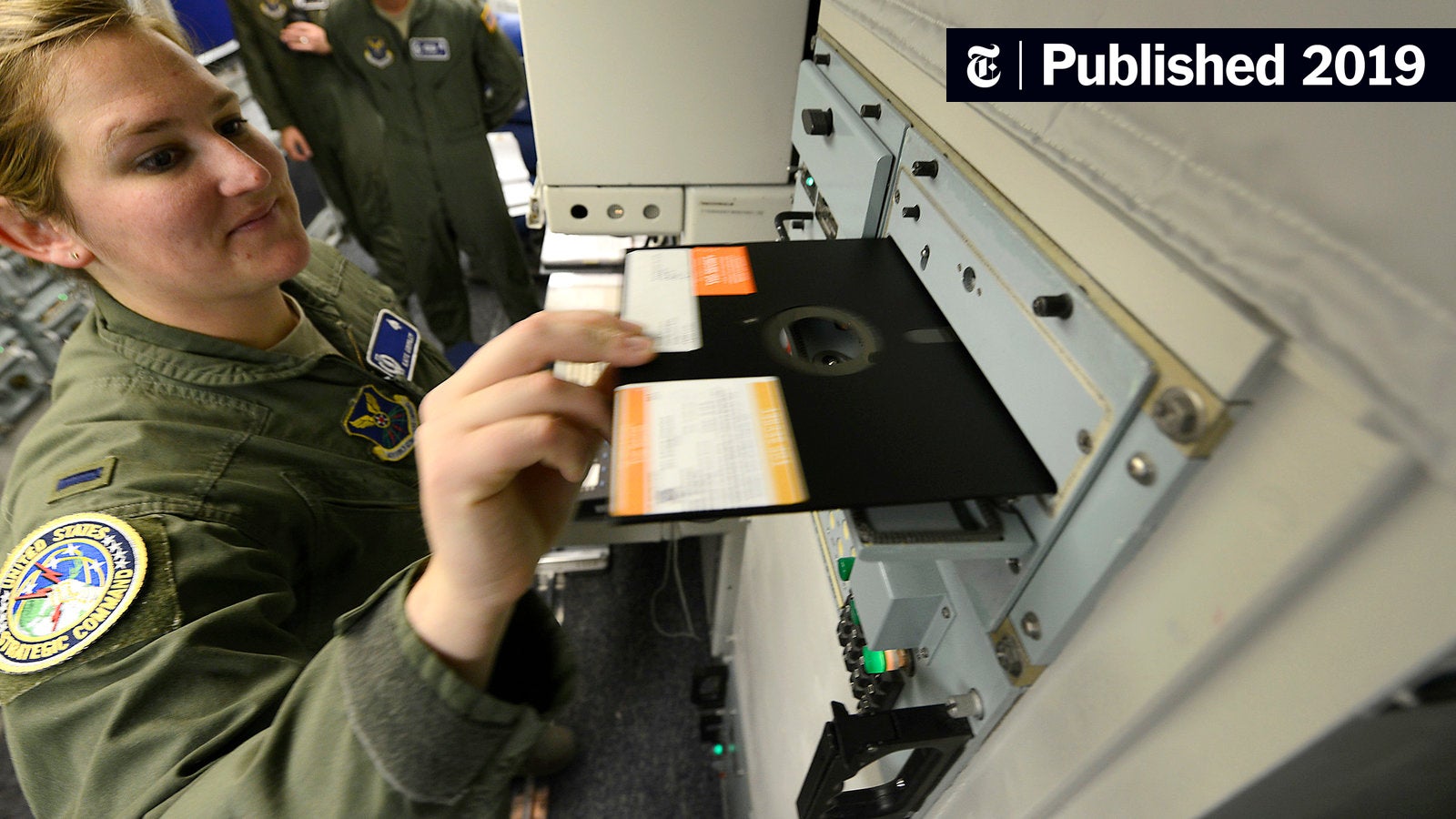 ggwebdev's tweet card. The Defense Department has transitioned away from a 1970s-era nuclear command and control system that relied on eight-inch floppy disks. The “modernizing” effort was quietly completed in June.