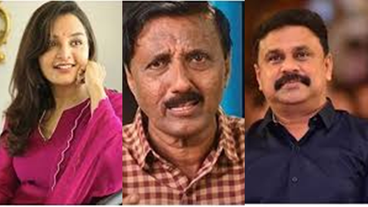 thatsMalayalam's tweet card. Dileep and Manju Warrier were not separated when the deal was made; Pulsar Suni should have demanded 50 lakh, says Santhivila Dineshദിലീപും മഞ്ജു വാര്യറും ആ സമയത്ത് പിരിഞ്ഞിട്ടില്ല,3 കോടിക്ക് 50...