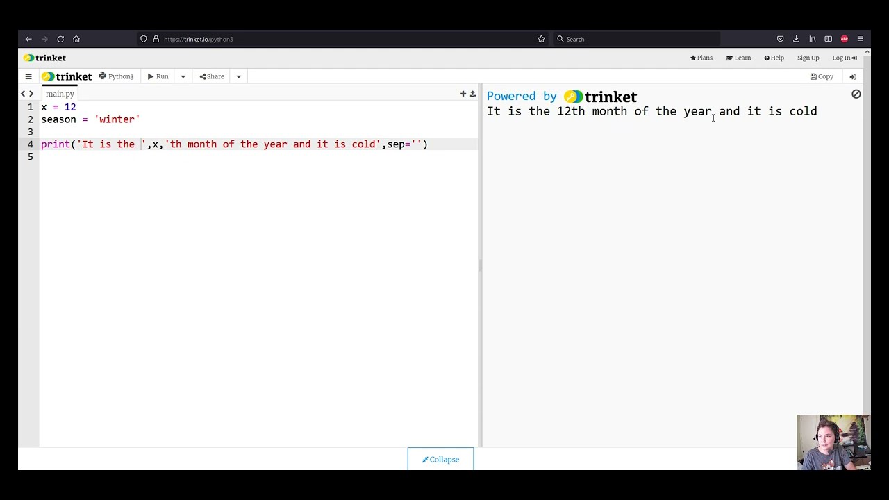 AstireGames's tweet card. [Beginner] Print Statements and Variables in Python