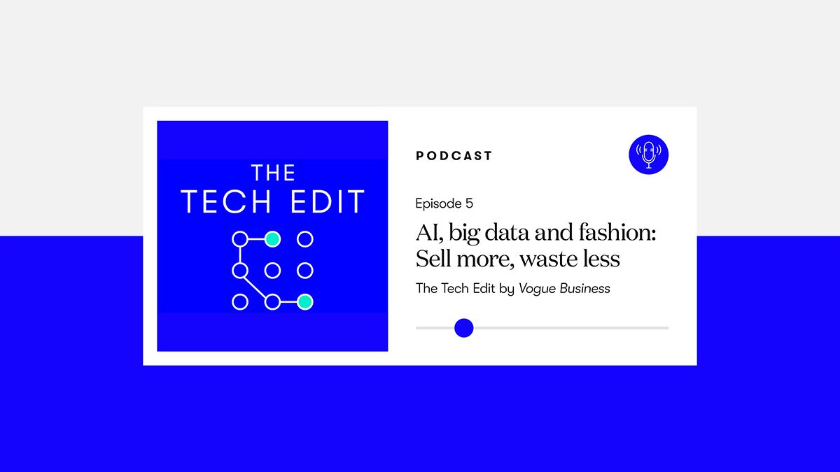 voguebusiness's tweet card. In this week’s Tech Edit by Vogue Business podcast, Maghan McDowell discusses the newest ways data is being used to understand customer behaviour, to sell more and waste less.