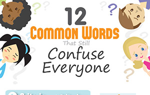 UGDSBProgram's tweet card. This infographic covers 12 common words and their often mistaken counterparts. Words that even professional writers and editors confuse from time to time. Do you know any words that look alike, sound...