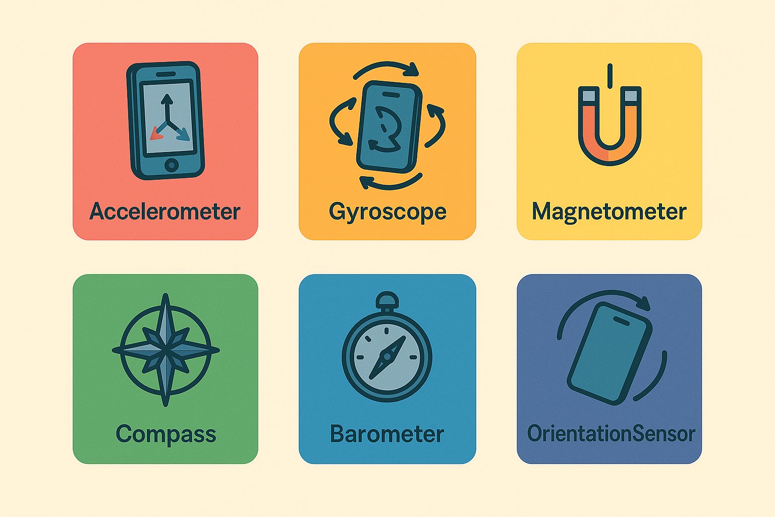 Telerik's tweet card. In this post, we will focus on how our phone's sensors work. We will explore six key sensors available in .NET MAUI, complete with real-time visualizations and code samples.