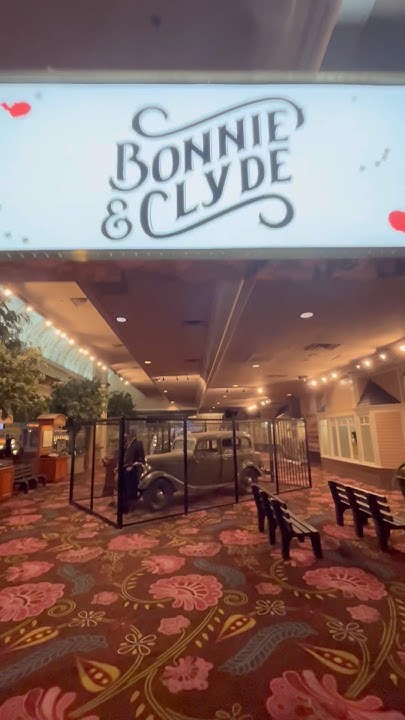 modelingcraze's tweet card. Stand Next To Bonnie & Clyde’s Bullet-Riddled Death Car | Primm,...