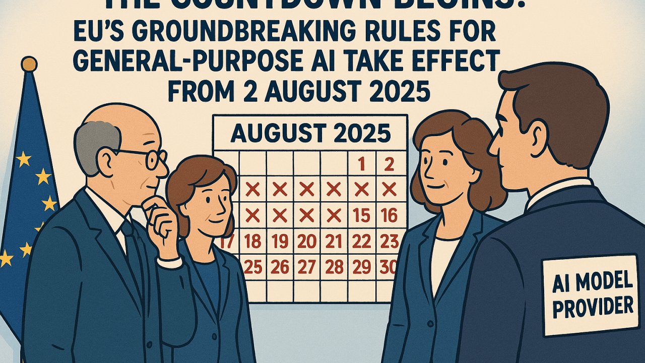 MassimoBuonomo2's tweet card. By Massimo Buonomo Former UN Global Expert | AI & Cybersecurity Strategist | Advisor on AI Governance The European Union’s Artificial Intelligence Act (AI Act) officially enters a new phase on 2...