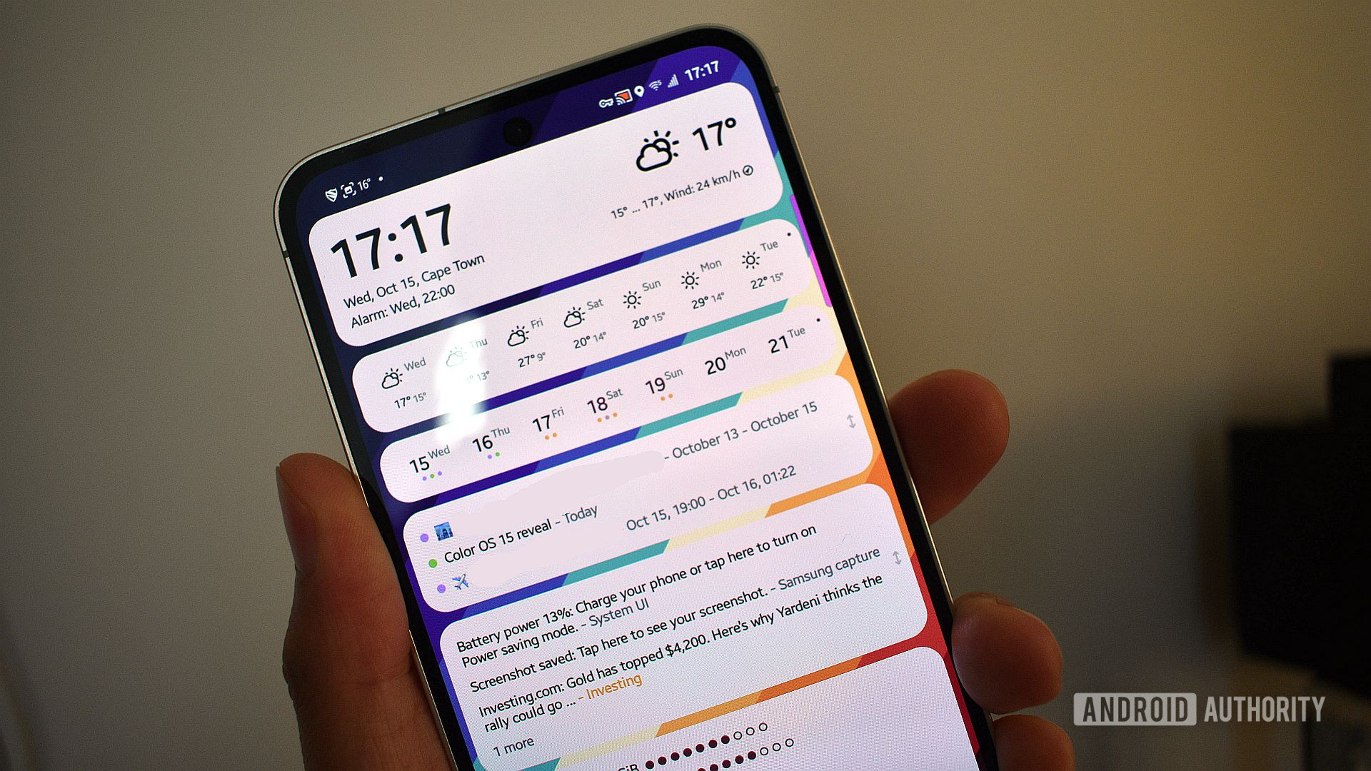 _tech_robot_'s tweet card. After months running Niagara Launcher, I wanted a change. Little did I know that the widget-heavy AIO Launcher would be my new home screen.