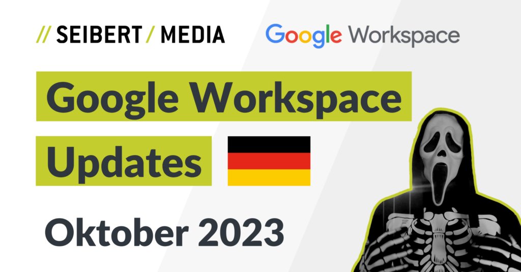 seibertgroup's tweet card. Diese Google-Workspace-Updates treiben seit Oktober 2023 nun ihr Unwesen. Wie viel Süßes (und wie wenig Saures) dich mit ihnen erwartet, erfährst du hier!