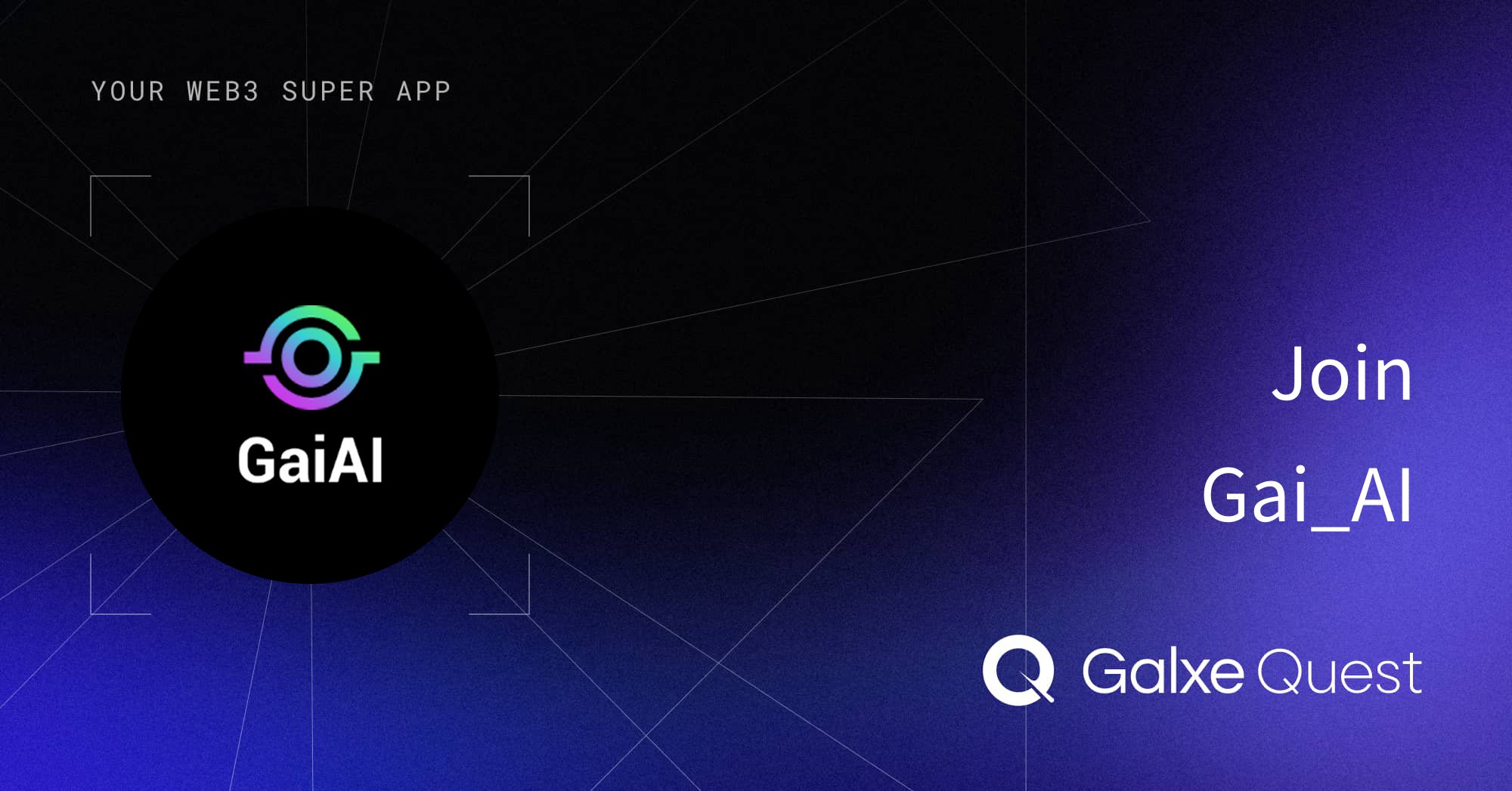 Anoopkp07's tweet card. Contribute to Gai_AI on Galxe and collect rewards such as NFTs, tokens, OATs, loyalty points and more.