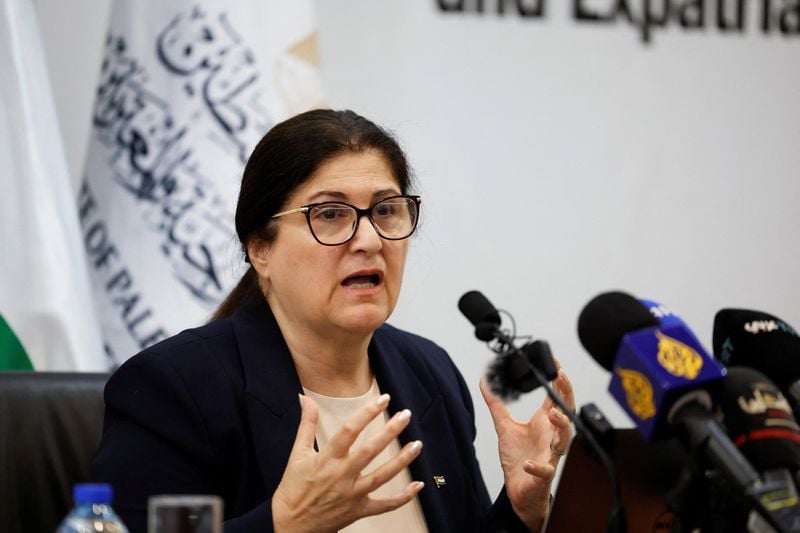 GlobalNewsRadar's tweet card. MANILA (Reuters) -Palestinian Foreign Minister Varsen Aghabekian Shahin said on Tuesday the U.N. Security Council's adoption of a resolution endorsing U.S. President Donald Trump's plan to end the war