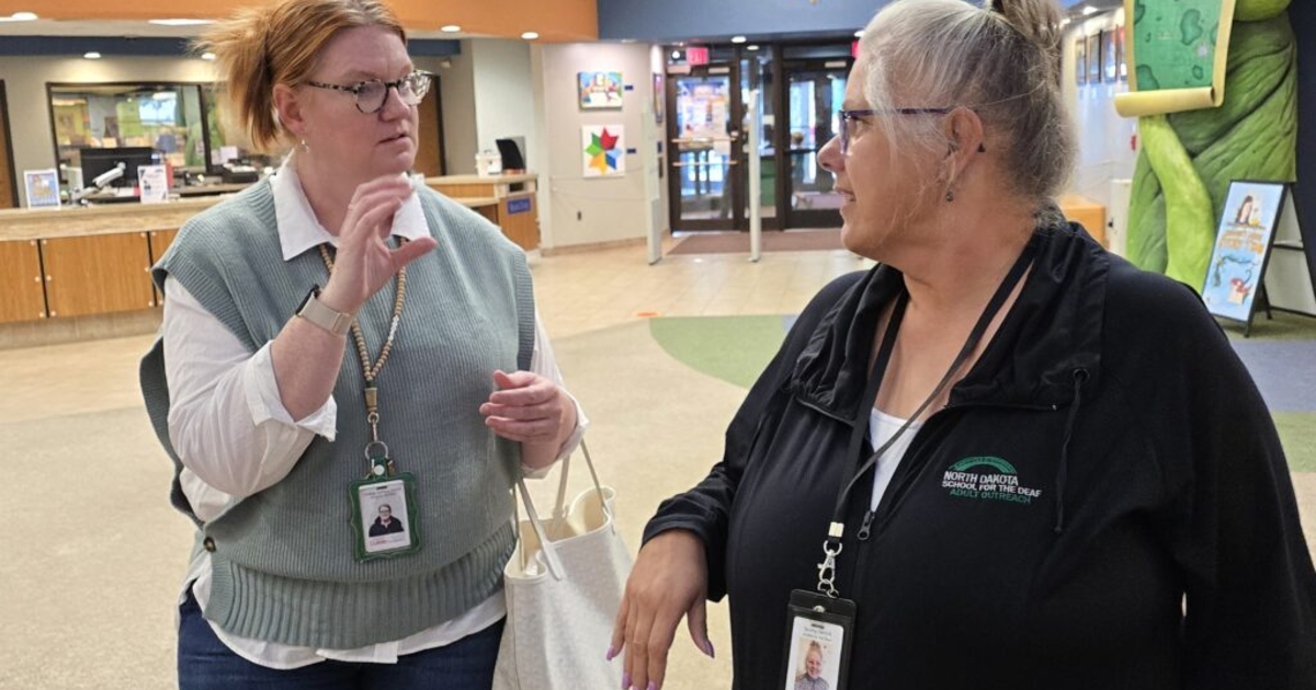 InterpreterEd's tweet card. The video sign language service the Bismarck hospital was using was not working properly, and Tammy Derrick wanted to know what was happening with her son.She eventually requested an on-site sign...