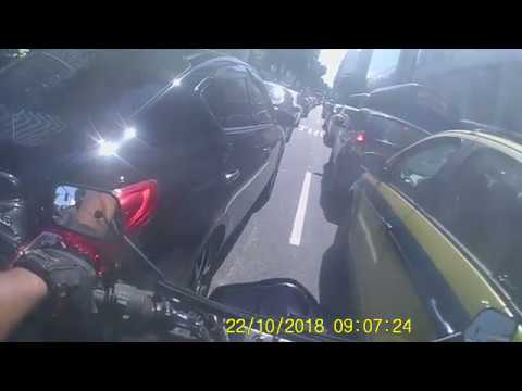 juanlima23's tweet card. CB 300R PRETA -SAMARA- ESSE É MEU CORREDOR DIARIO, COM GARUPA