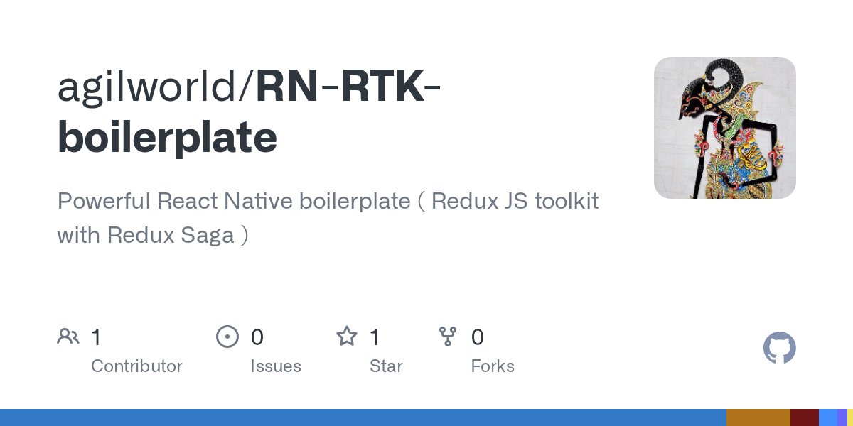Agilworld's tweet card. Powerful React Native boilerplate ( Redux JS toolkit with Redux Saga ) - agilworld/RN-RTK-boilerplate