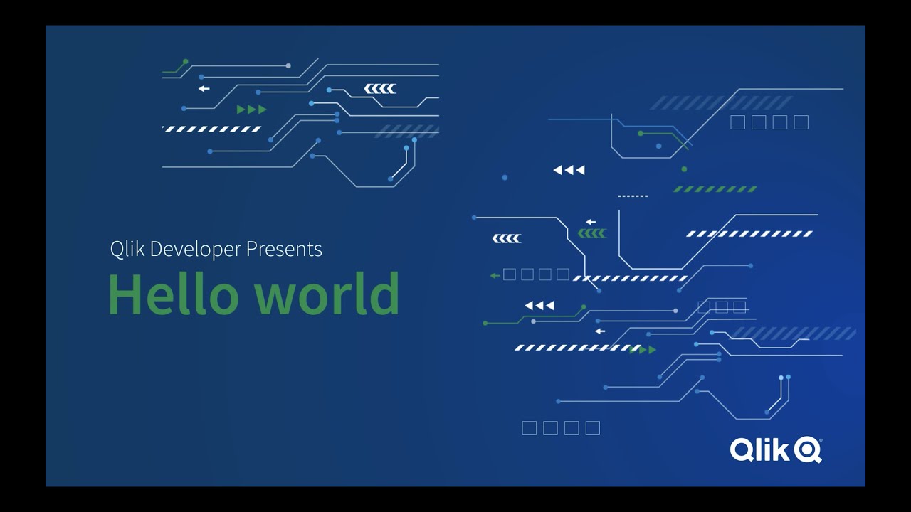 qlikdeveloper's tweet card. Hello World: Introduction to OAuth using Qlik Typescript SDK