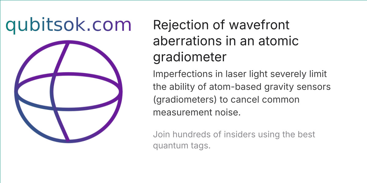qubitsokcom's tweet card. Why does this paper matter? This research provides crucial engineering guidelines for building future high-precision quantum sensors by defining the minimum sur