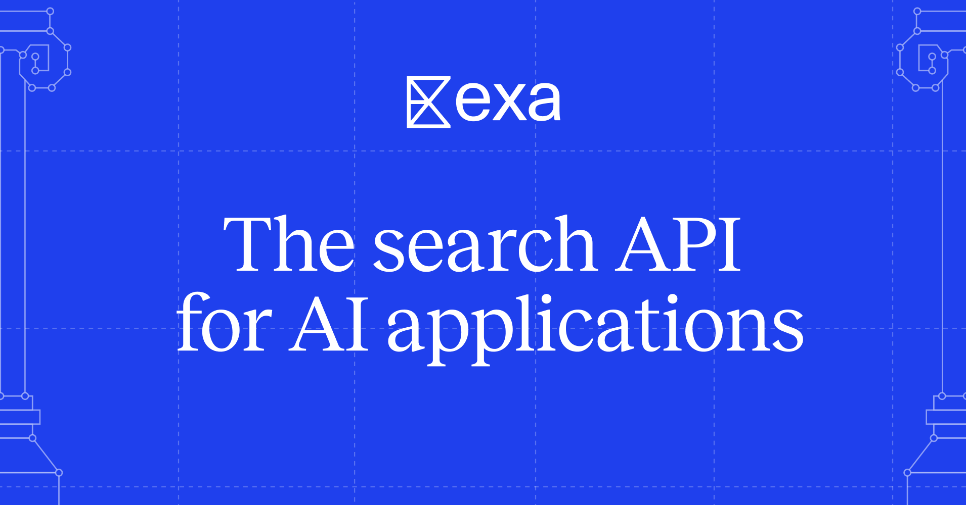 GenIntelX's tweet card. The Exa API retrieves the best, realtime data from the web for your AI