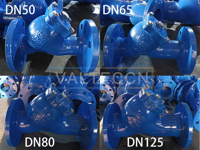 valteccn's tweet card. OEM Y-type strainers engineered for industrial use, manufactured in China and delivered to Italy, highlighting VALTECCN's quality and global reliability.