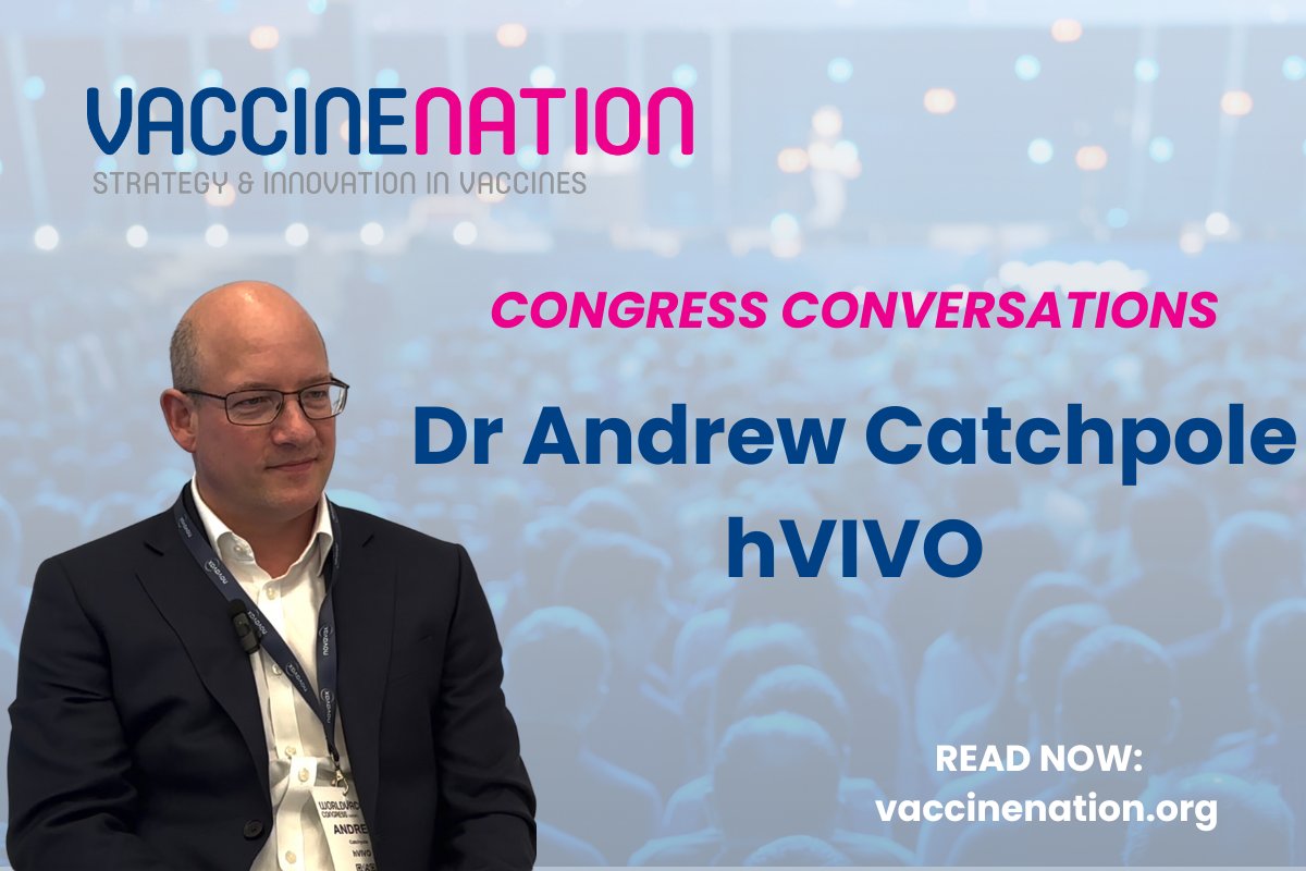 hVIVO_UK's tweet card. Up next in our exclusive series of Congress Conversations from the Barcelona event we are delighted to share an interview with Dr Andrew Catchpole, hVIVO.