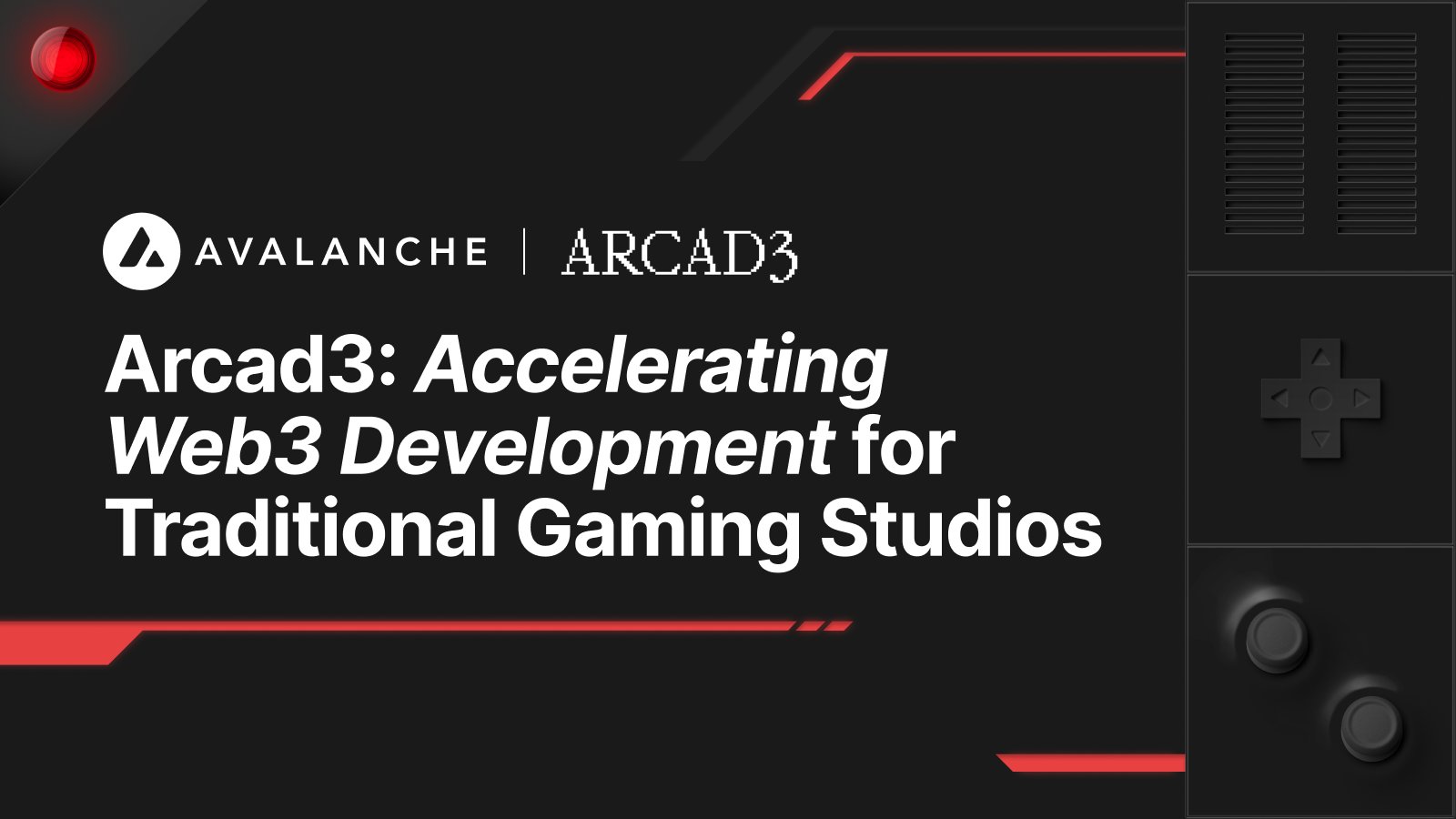 Chainplaygg's tweet card. Discover how Avalanche's new Arcade Program is empowering traditional game developers to embrace the world of web3 gaming. Gain exclusive access to top web3 partners and accelerate your development...
