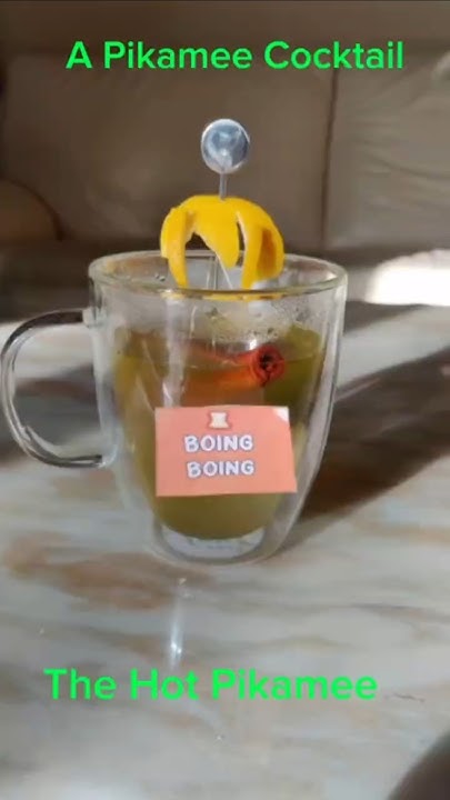 HoloTonicVB's tweet card. Farewell #Pikamee | The Hot Pikamee #vtuber #cocktail